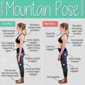 Hatha Yoga: A Beginner's Guide to Finding Balance and Inner Peace 2 Hatha Yoga - Mountain pose