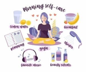 The Power of Self-Care: Unlocking Productivity and Happiness 1 Self care - Morning