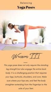Exploring the Profound Benefits of Yoga Poses for Your Well-Being 3 Warrior III