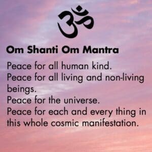 Unlocking Your Spiritual Side with 6 Kundalini Yoga Techniques 3 om shanti mantra