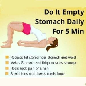 Effective Exercises to Target and Reduce Belly Fat 2 Belly Fat - Bridge pose