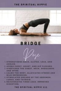 Yoga Bridge Pose (Setu Bandhasana) 1 Yoga bridge pose