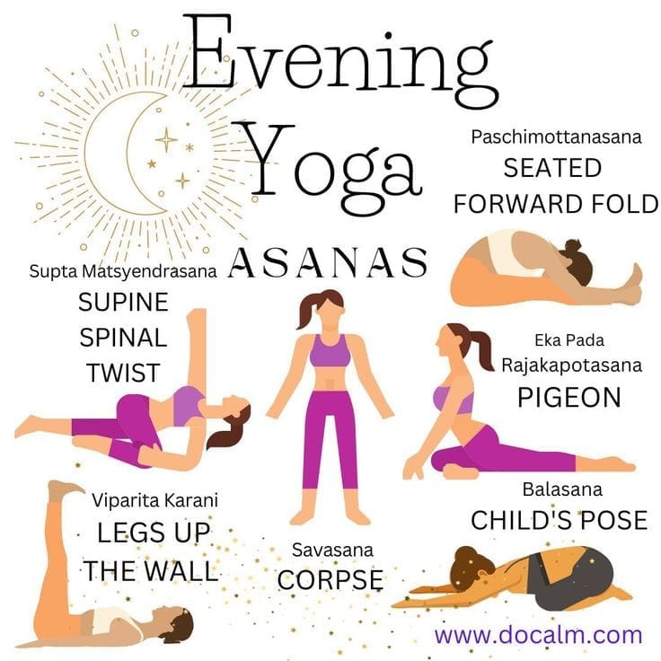 Evening Yoga Routine for Relaxation and Better Sleep