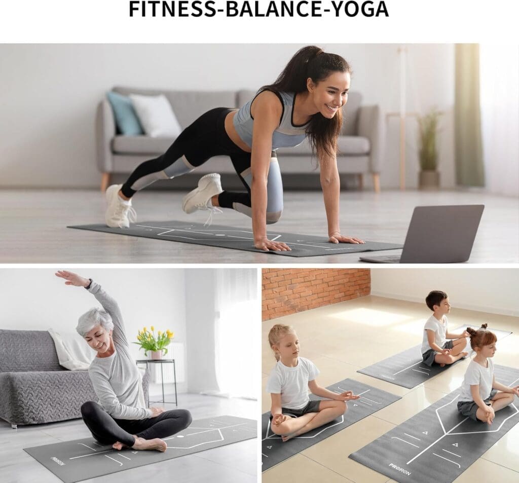 PROIRON Premium Alignment Yoga Mat Review