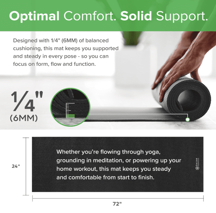 Gaiam Essentials Premium Yoga Mat Review